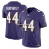 Mens Nike Marlon Humphrey Purple Baltimore Ravens Vapor Fuse Limited Jersey