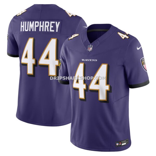 Mens Nike Marlon Humphrey Purple Baltimore Ravens Vapor Fuse Limited Jersey