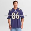 Mens Nike Cornelius Johnson Purple Baltimore Ravens Team Game Jersey