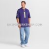 Mens Nike Number 1 Dad Purple Baltimore Ravens Game Jersey