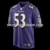Mens Nike Kyle Van Noy Purple Baltimore Ravens Team Game Jersey