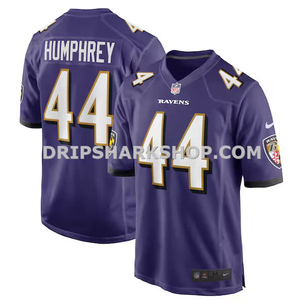 Mens Nike Marlon Humphrey Purple Baltimore Ravens Game Team Jersey Pi4190000