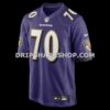 NFL03346cG05-0bb94b Mens Nike Roger Rosengarten Purple Baltimore Ravens Team Game Jersey