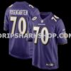 NFL03346cM01-75e7c9 Mens Nike Roger Rosengarten Purple Baltimore Ravens Team Game Jersey