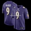 Mens Nike Steve Mcnair Purple Baltimore Ravens Game Retired Player Jersey