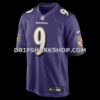 Mens Nike Steve Mcnair Purple Baltimore Ravens Game Retired Player Jersey