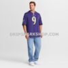 Mens Nike Steve Mcnair Purple Baltimore Ravens Game Retired Player Jersey