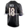 Mens Nike Roquan Smith Black Baltimore Ravens Alternate Game Jersey Pi5226000