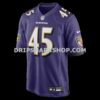 Mens Nike Mike Green Purple Baltimore Ravens Team Game Jersey