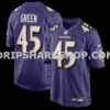 Mens Nike Mike Green Purple Baltimore Ravens Team Game Jersey