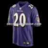 Mens Nike Ed Reed Purple Baltimore Ravens Game Retired Player Jersey
