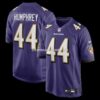 Mens Nike Marlon Humphrey Purple Baltimore Ravens Game Jersey