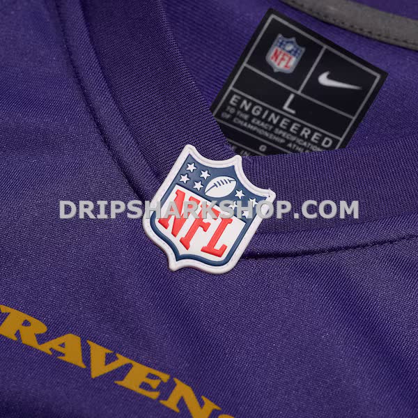 Mens Nike Lamar Jackson Purple Baltimore Ravens Alternate Game Jersey