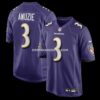 NFL03756bG04-b7be89 Mens Nike Chidobe Awuzie Purple Baltimore Ravens Team Game Jersey