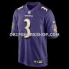 NFL03756bG05-ef5746 Mens Nike Chidobe Awuzie Purple Baltimore Ravens Team Game Jersey