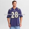 Mens Nike Taven Bryan Purple Baltimore Ravens Team Game Jersey