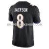 Mens Nike Lamar Jackson Black Baltimore Ravens Vapor Fuse Limited Jersey