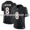 Mens Nike Lamar Jackson Black Baltimore Ravens Vapor Fuse Limited Jersey