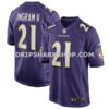 Mens Nike Mark Ingram Ii Purple Baltimore Ravens Team Game Jersey Pi3931000