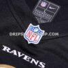 NFL039497M01-e30526 Mens Nike Jamal Lewis Black Baltimore Ravens Retired Player Alternate Game Jersey