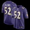 Mens Nike Ray Lewis Purple Baltimore Ravens Retired Player Jersey
