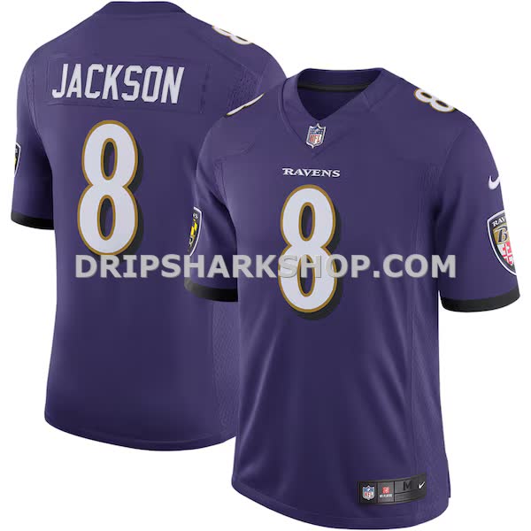 Mens Nike Lamar Jackson Purple Baltimore Ravens Speed Machine Limited Jersey Pi3161000