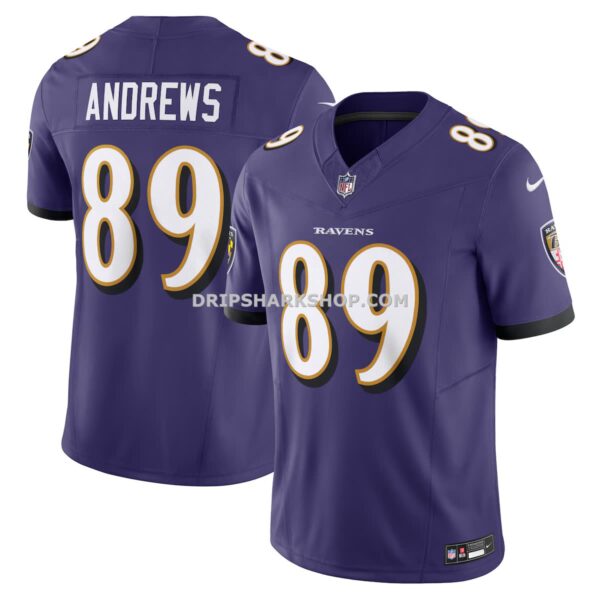 Mens Nike Mark Andrews Purple Baltimore Ravens Vapor Fuse Limited Jersey