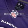 Mens Nike Tony Siragusa Purple Baltimore Ravens Game Retired Player Jersey