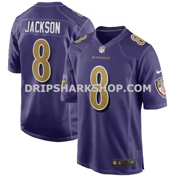 Mens Nike Lamar Jackson Purple Baltimore Ravens Alternate Game Jersey Pi3822000