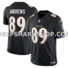 Mens Nike Mark Andrews Black Baltimore Ravens Vapor Fuse Limited Jersey