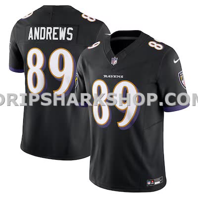 Mens Nike Mark Andrews Black Baltimore Ravens Vapor Fuse Limited Jersey
