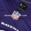 Mens Nike Zay Flowers Purple Baltimore Ravens Game Jersey