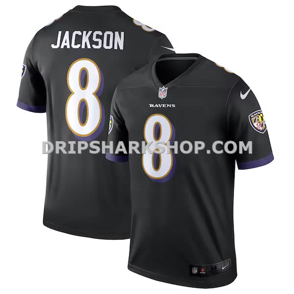 Mens Nike Lamar Jackson Black Baltimore Ravens Legend Player Performance Top Pi3167000