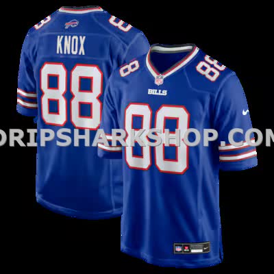 Mens Nike Dawson Knox Royal Buffalo Bills Game Jersey