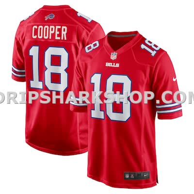 Mens Nike Amari Cooper Red Buffalo Bills Alternate Game Jersey