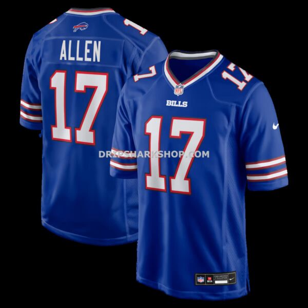Mens Nike Josh Allen Royal Buffalo Bills Team Game Player Jersey