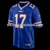 Mens Nike Josh Allen Royal Buffalo Bills Team Game Player Jersey