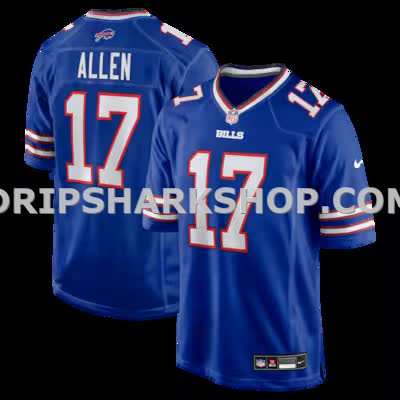 Mens Nike Josh Allen Royal Buffalo Bills Team Game Player Jersey