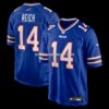 NFL040c58G04-0a6d3d Mens Nike Frank Reich Royal Buffalo Bills Game Retired Player Jersey