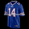 NFL040c58G05-56686d Mens Nike Frank Reich Royal Buffalo Bills Game Retired Player Jersey