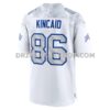 Mens Nike Dalton Kincaid White Buffalo Bills 2025 Rivalries Collection Game Jersey