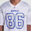 Mens Nike Dalton Kincaid White Buffalo Bills 2025 Rivalries Collection Game Jersey