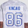 Mens Nike Dalton Kincaid White Buffalo Bills 2025 Rivalries Collection Game Jersey
