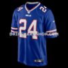 Mens Nike Cole Bishop Royal Buffalo Bills Game Jersey