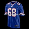 NFL042958G05-51a2f0 Mens Nike Garrett Mcghin Royal Buffalo Bills Team Game Jersey