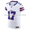 Mens Nike Josh Allen White Buffalo Bills Vapor Fuse Elite Jersey