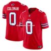 Mens Nike Keon Coleman Red Buffalo Bills Alternate Vapor Fuse Limited Jersey