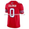 Mens Nike Keon Coleman Red Buffalo Bills Alternate Vapor Fuse Limited Jersey