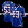 Mens Nike Tyrel Dodson Royal Buffalo Bills Game Player Jersey