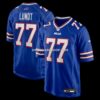 NFL04337bG04-4a9fcb Mens Nike Chase Lundt Royal Buffalo Bills Team Game Jersey